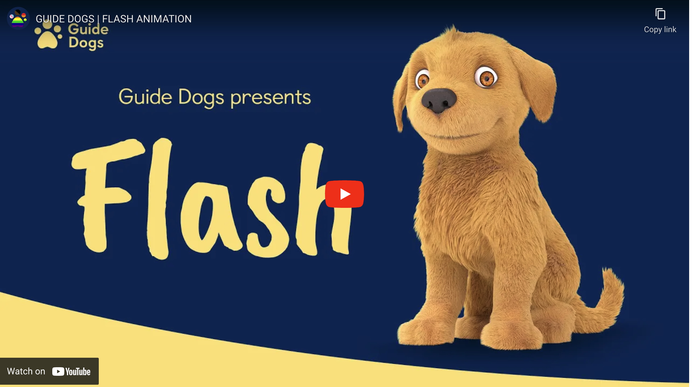 Guide Dogs for the Blind promotional video